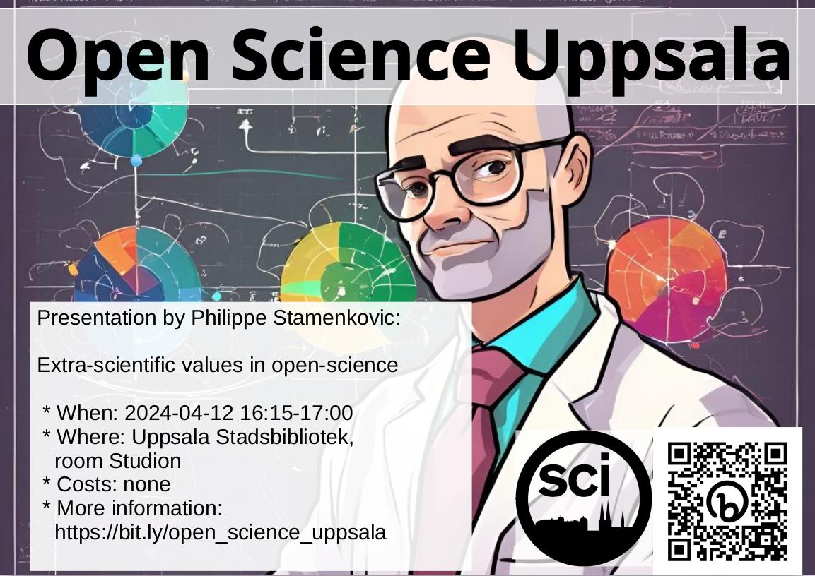 Philippe Stamenkovic: 'Extra-scientific values in open-science'