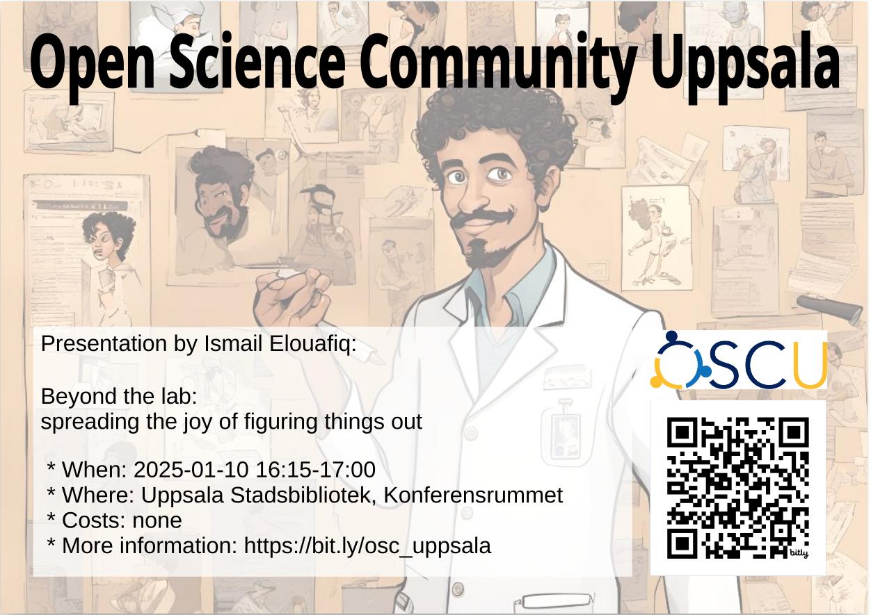 2025-01-10: Ismail Elouafiq: 'Beyond the lab: spreading the joy of figuring things out'