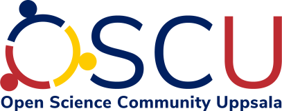 The Open Science Community Uppsala logo